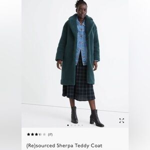(Re)sourced Sherpa Teddy Coat-Madewell